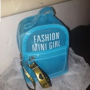 °Light Blue Fashion Mini Girl Bookbag*